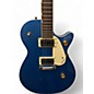 Used Gretsch Guitars Used Gretsch Guitars G2217Streamliner Junior Jet Club Fairlane Blue Solid Body Electric Guitar