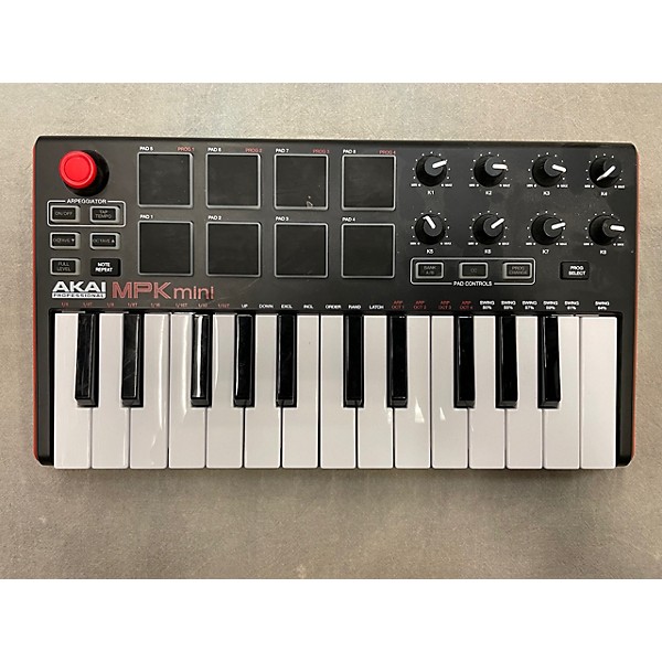 Used Akai Professional Used Akai Professional MPK Mini MIDI Controller