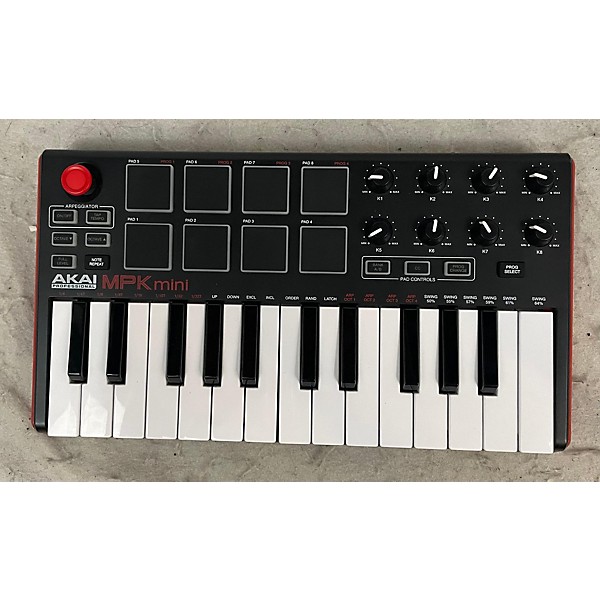 Used Akai Professional Used Akai Professional MPK Mini MKII MIDI Controller