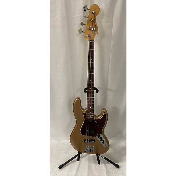 Used Fender Used Fender Vintera 60s Jazz Bass Firemist Gold Electric Bass Guitar