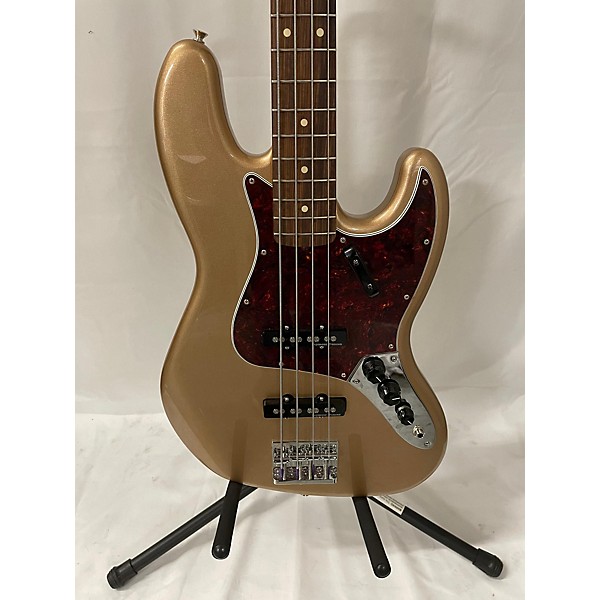 Used Fender Used Fender Vintera 60s Jazz Bass Firemist Gold Electric Bass Guitar