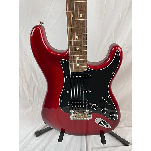 Used Fender Used Fender Modern Player Stratocaster HSS Candy Apple Red Solid Body Electric Guitar