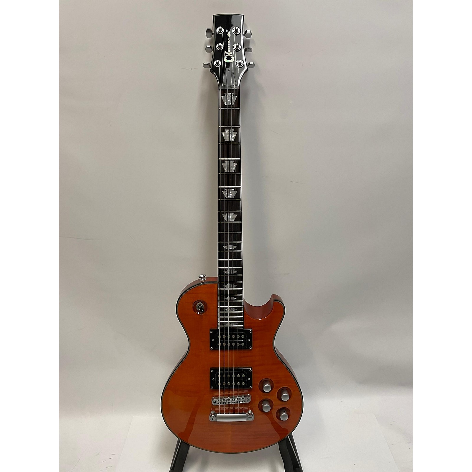 Used Charvel Desolation DS-2 ST Solid Body Electric Guitar Trans Orange |  Guitar Center