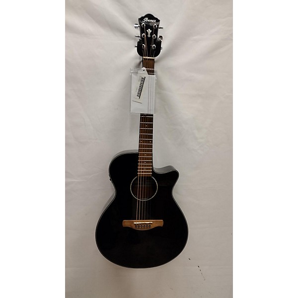 Used Ibanez Used Ibanez AEG50 Black Acoustic Guitar