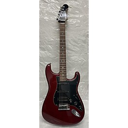 Used Fender Used 2010 Fender American Select Mahogany Hss Stratocaster Trans Red Solid Body Electric Guitar