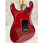 Used Fender Used 2010 Fender American Select Mahogany Hss Stratocaster Trans Red Solid Body Electric Guitar