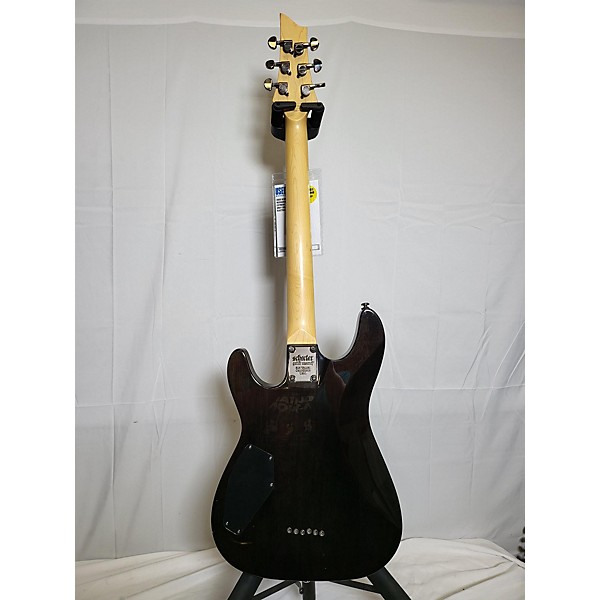 Used Schecter Guitar Research Used Schecter Guitar Research Omen Extreme 6 Gunmetal Gray Solid Body Electric Guitar