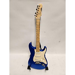 Used Fender Used Fender 50th Anniversary American Stratocaster Chrome Blue Solid Body Electric Guitar