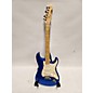 Used Fender Used Fender 50th Anniversary American Stratocaster Chrome Blue Solid Body Electric Guitar thumbnail