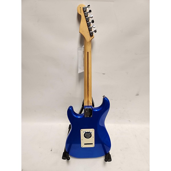 Used Fender Used Fender 50th Anniversary American Stratocaster Chrome Blue Solid Body Electric Guitar