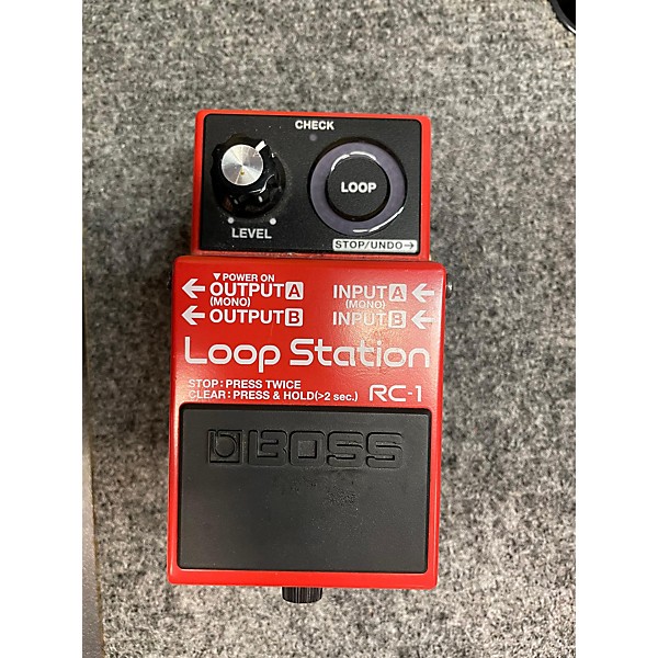 Used BOSS RC1 Loop Station Pedal