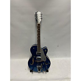 Used Gretsch Guitars Used Gretsch Guitars G5420T Electromatic Fairlane Blue Hollow Body Electric Guitar