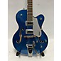 Used Gretsch Guitars Used Gretsch Guitars G5420T Electromatic Fairlane Blue Hollow Body Electric Guitar