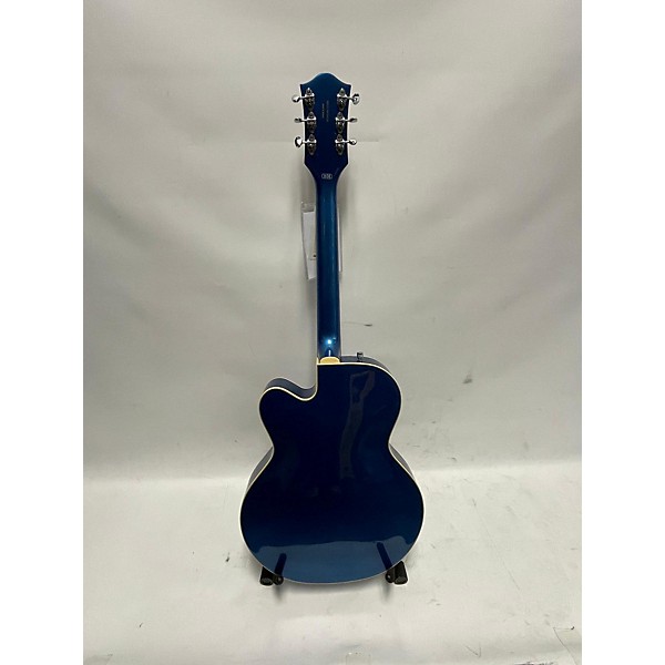 Used Gretsch Guitars Used Gretsch Guitars G5420T Electromatic Fairlane Blue Hollow Body Electric Guitar