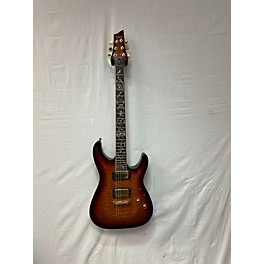 Used Schecter Guitar Research Used Schecter Guitar Research Classic 2 Color Sunburst Solid Body Electric Guitar