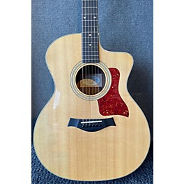 Used Taylor Used Taylor 214CE Deluxe Natural Acoustic Electric Guitar