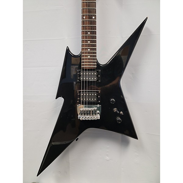 Used B.C. Rich Used B.C. Rich Ironbird Black Solid Body Electric Guitar