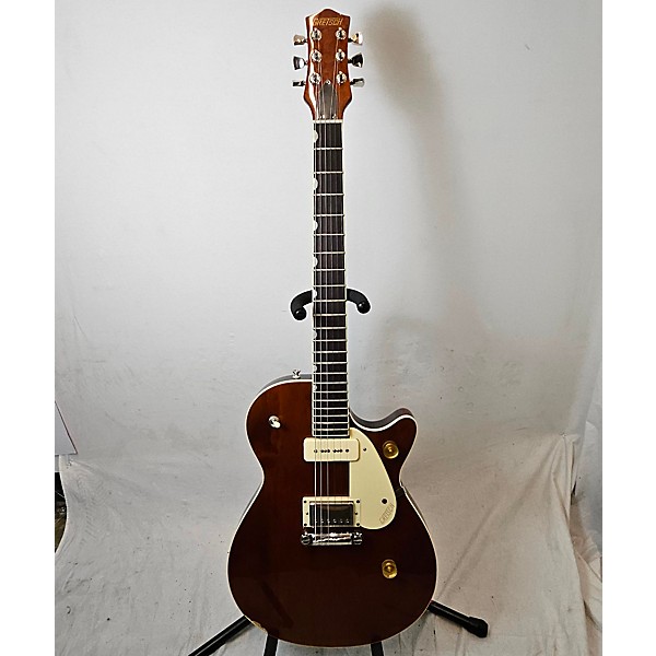 Used Gretsch Guitars Used Gretsch Guitars G2215-P90 Streamliner Junior Barrel Stain Solid Body Electric Guitar