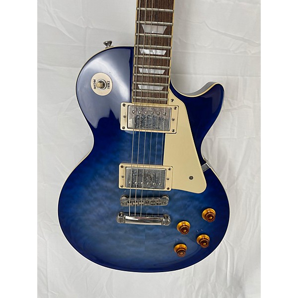 Used Epiphone Used Epiphone Les Paul Standard Pro Blueberry Burst Solid Body Electric Guitar