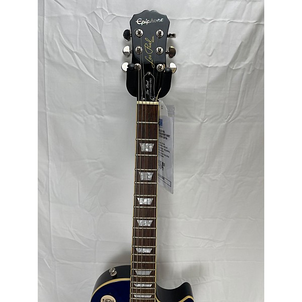 Used Epiphone Used Epiphone Les Paul Standard Pro Blueberry Burst Solid Body Electric Guitar