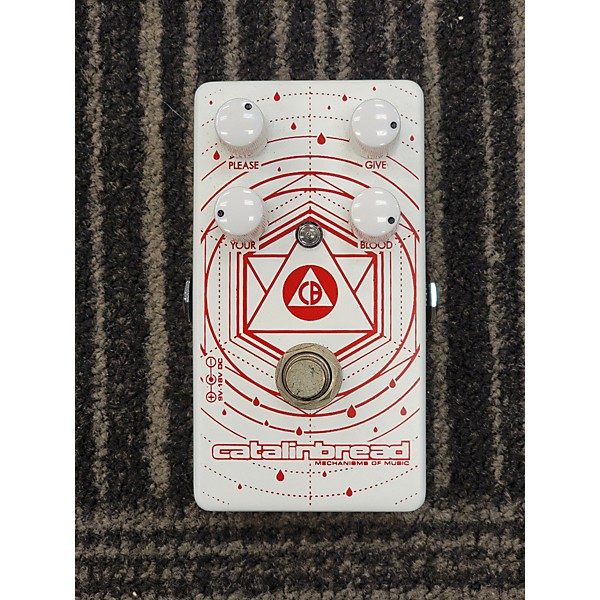 Used Catalinbread Used Catalinbread BLOOD DONOR FUZZ Effect Pedal