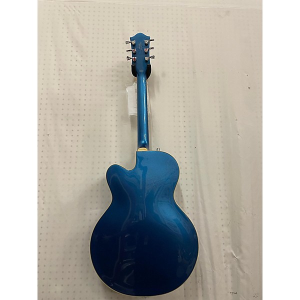 Used Gretsch Guitars Used Gretsch Guitars G5420T Electromatic Blue Sapphire Hollow Body Electric Guitar