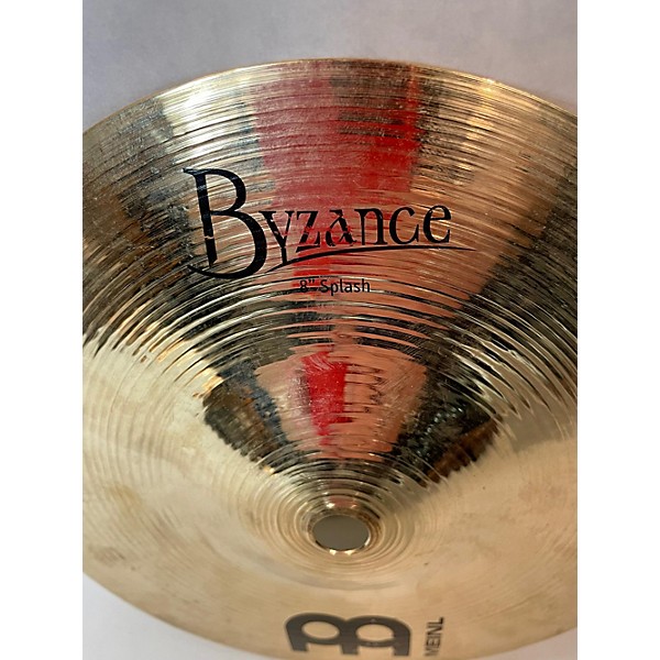 Used MEINL 8in Byzance Splash Brilliant Cymbal