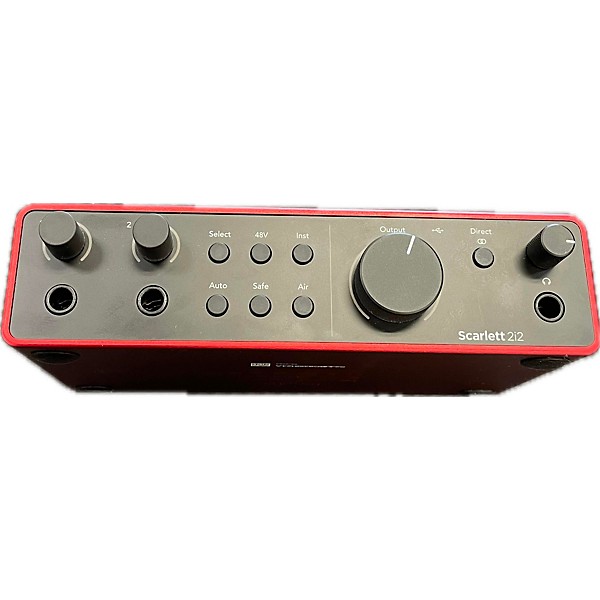 Used Focusrite Used Focusrite Scarlett 2i2 GEN 4 Audio Interface