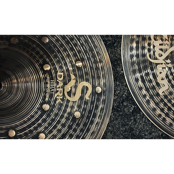 Used Zildjian Used Zildjian 14in S Dark Hi Hat Pair Cymbal