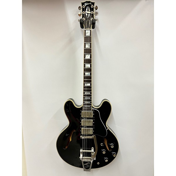 Used Gibson 2018 ES355 Black Beauty Bigsby Hollow Body Electric Guitar