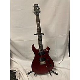 Used PRS Used PRS SE Custom 24 Red Solid Body Electric Guitar