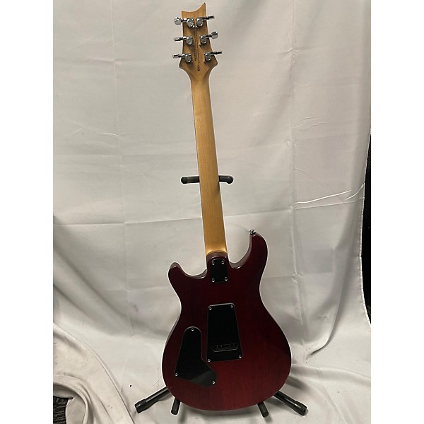 Used PRS Used PRS SE Custom 24 Red Solid Body Electric Guitar