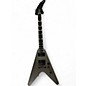 Used 2022 Gibson Dave Mustaine Flying V EXP Metallic Silver Solid Body Electric Guitar thumbnail