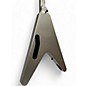 Used 2022 Gibson Dave Mustaine Flying V EXP Metallic Silver Solid Body Electric Guitar