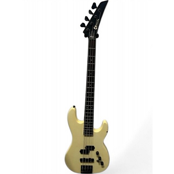 Used Charvel B3 WHITE SPARKLE Electric Bass Guitar
