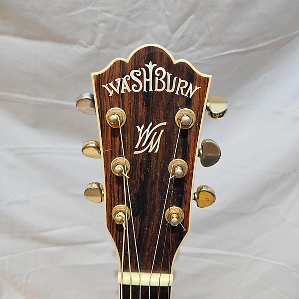 Used Washburn Used Washburn DM2000S Natural Acoustic Guitar