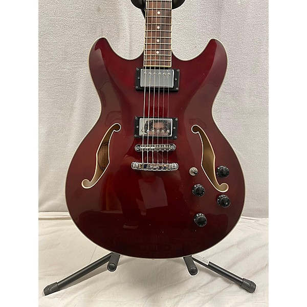 Used Ibanez Used Ibanez AS73 Artcore Wine Red Hollow Body Electric Guitar