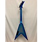 Used Used WESTCREEK CERBERUS BLUE SPARKLE Solid Body Electric Guitar