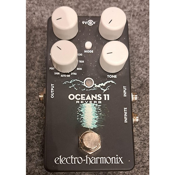 Used Electro-Harmonix Oceans 11 Reverb Effect Pedal