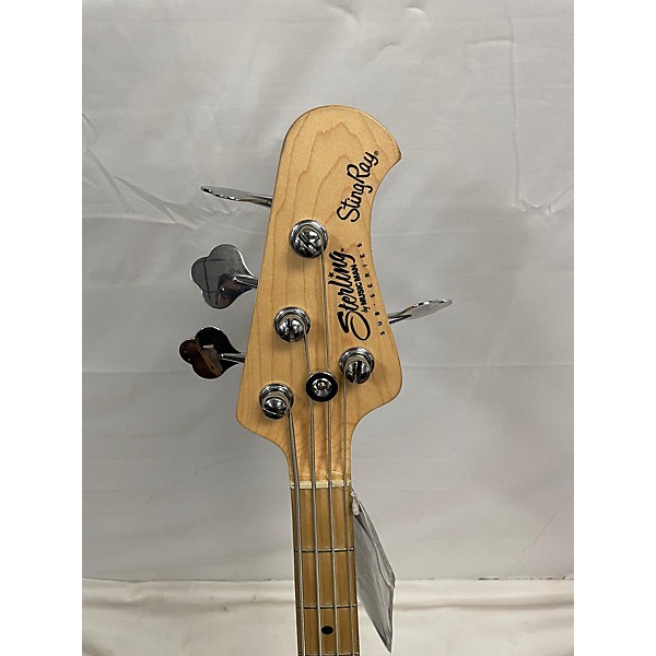 Used Sterling by Music Man Used Sterling By Music Man Ray4 Vintage Sunburst Electric Bass Guitar