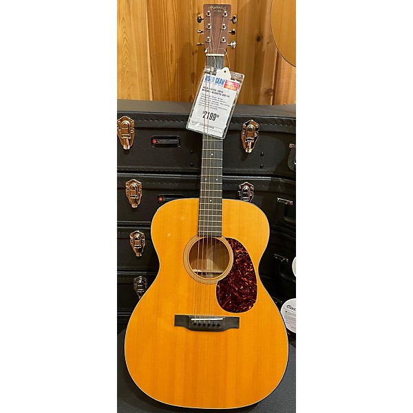 Used Martin 00018 Natural Acoustic Guitar