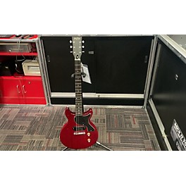 Used Harley Benton Used HARLEY BENTON DC Junior Deluxe Satin Red Solid Body Electric Guitar