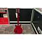 Used Harley Benton Used HARLEY BENTON DC Junior Deluxe Satin Red Solid Body Electric Guitar