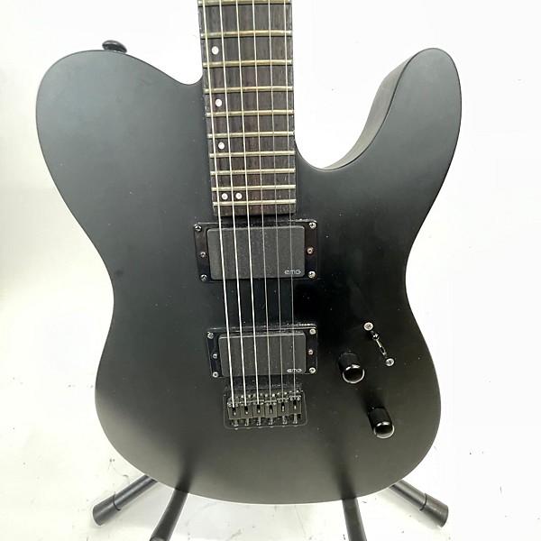 Used Used ESP Ltd Te-401 Black Solid Body Electric Guitar