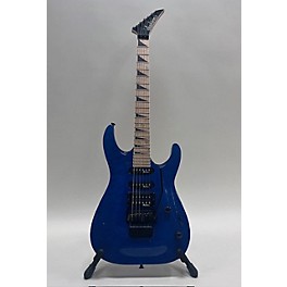 Used Jackson Used 2019 Jackson JS34Q Dinky Quilted Trans Blue Solid Body Electric Guitar