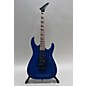 Used Jackson Used 2019 Jackson JS34Q Dinky Quilted Trans Blue Solid Body Electric Guitar thumbnail