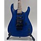 Used Jackson Used 2019 Jackson JS34Q Dinky Quilted Trans Blue Solid Body Electric Guitar