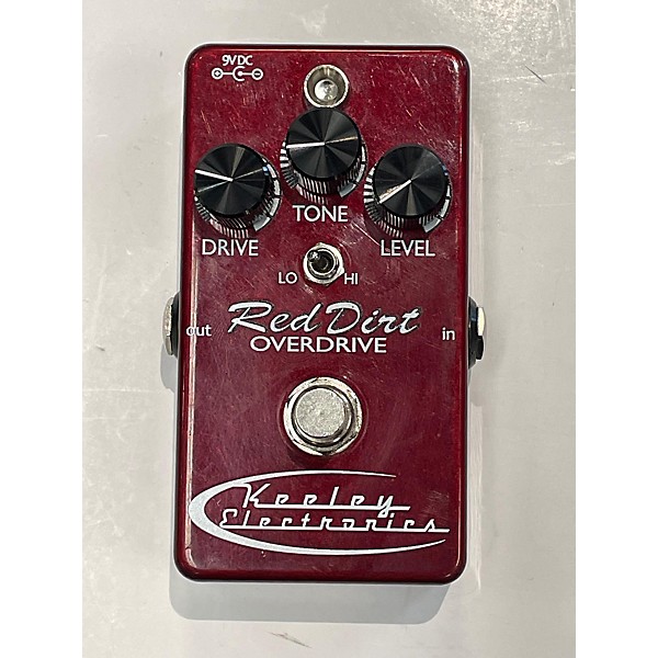 Used Keeley Red Dirt Overdrive Effect Pedal