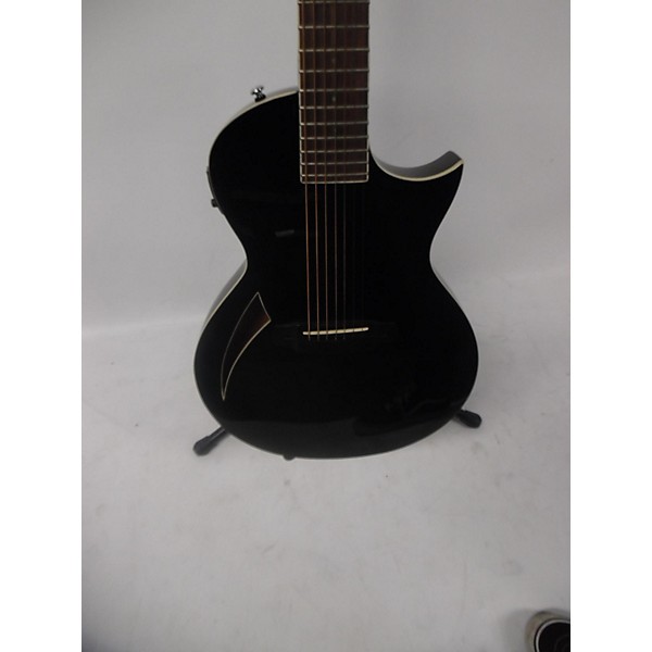 Used Used ESP LTD TL7 Black Acoustic Electric Guitar