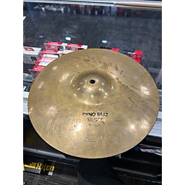 Used Zildjian 13in Z Custom Dyno Beat Hi Hat Pair Cymbal